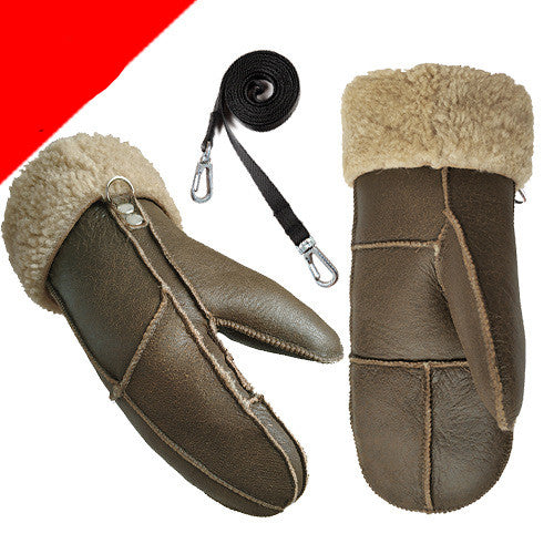 Windproof thickened winter gloves, view 8 - MRSLM