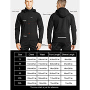 men's hooded cycling windbreaker, view 8 - MRSLM