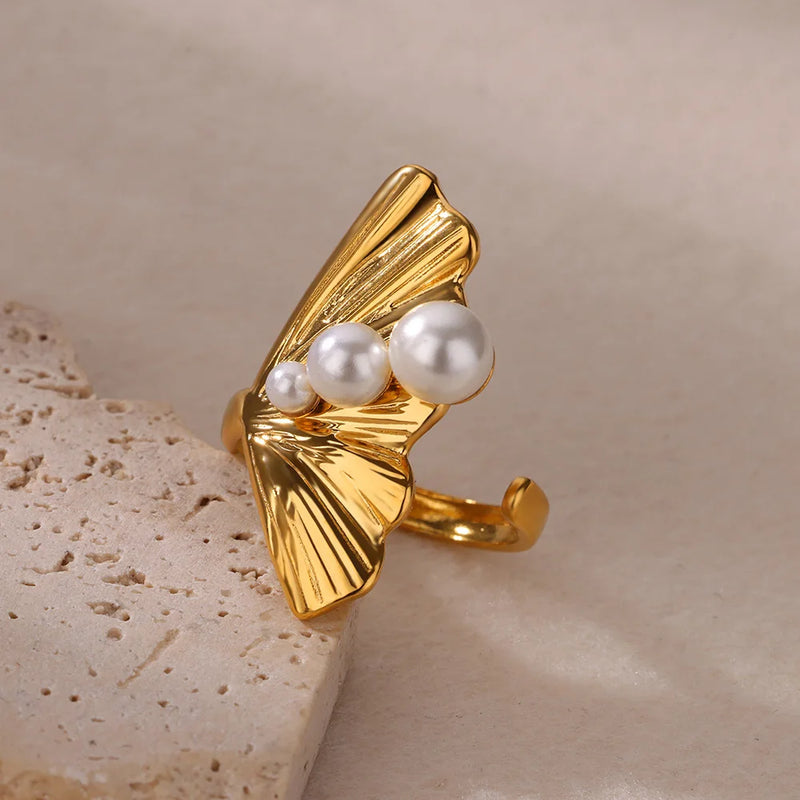 mermaid tail stainless steel ring, view 3 - MRSLM