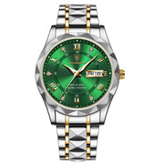 stainless steel quartz men's watch, view 4 - MRSLM