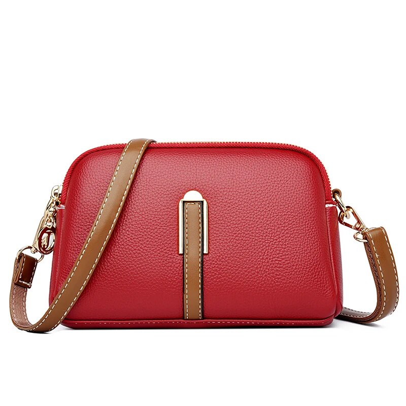 leather crossbody bag, view 5 - MRSLM
