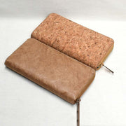 paper cork long wallet women - MRSLM