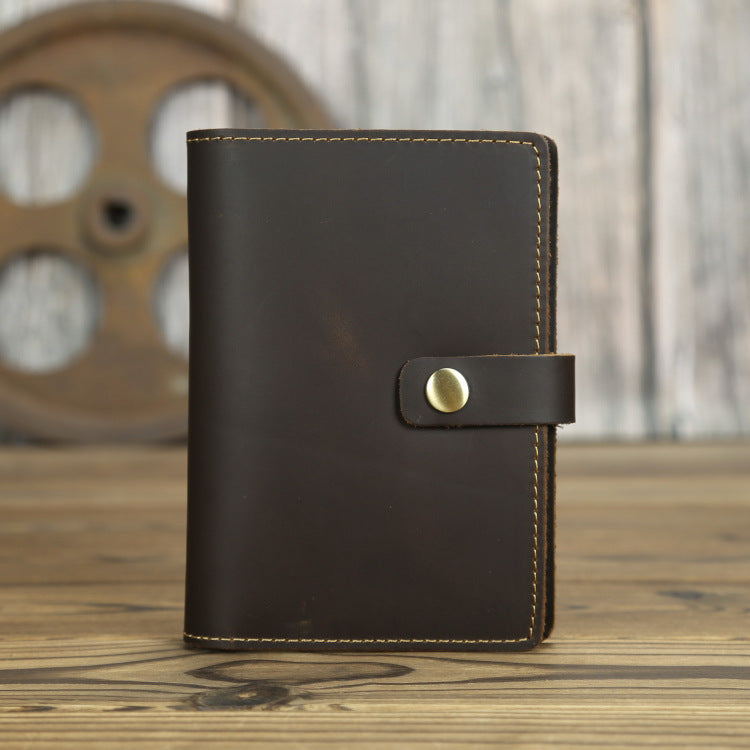 genuine leather passport wallet, view 5 - MRSLM