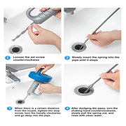handheld drain dredge cleaner, view 6 - MRSLM