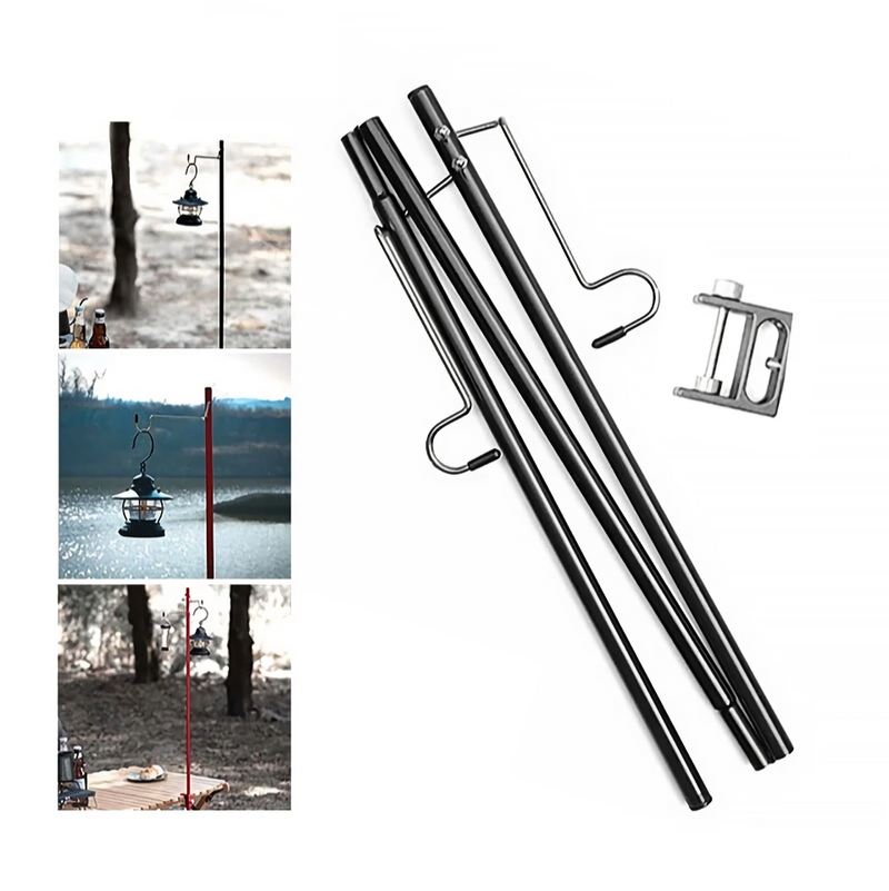 Adjustable camping lantern stand, view 8 - MRSLM
