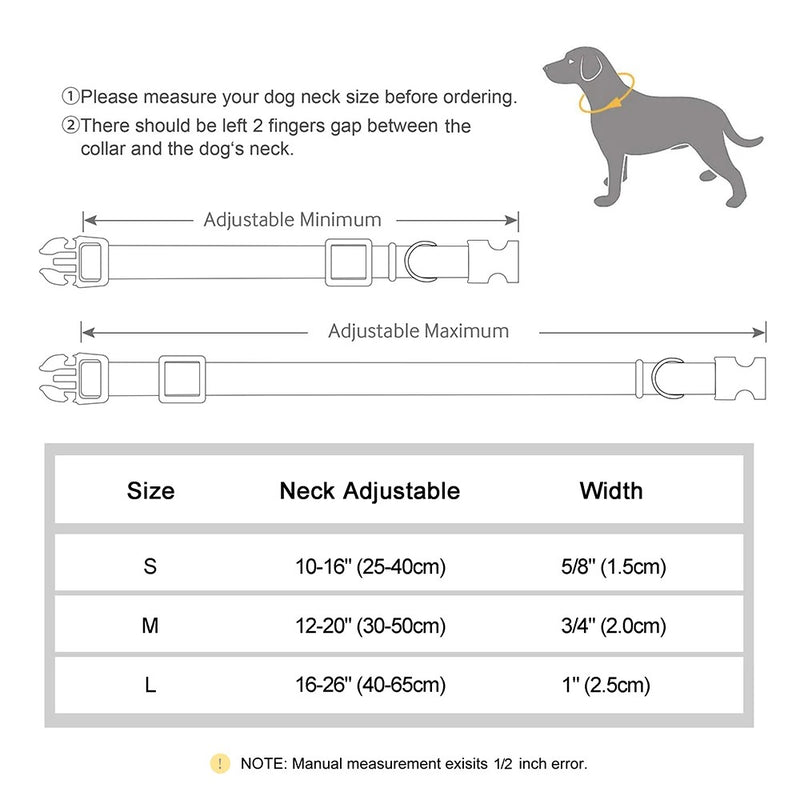 waterproof pvc dog collar, view 12 - MRSLM