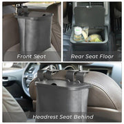 leather car trash can, view 6 - MRSLM