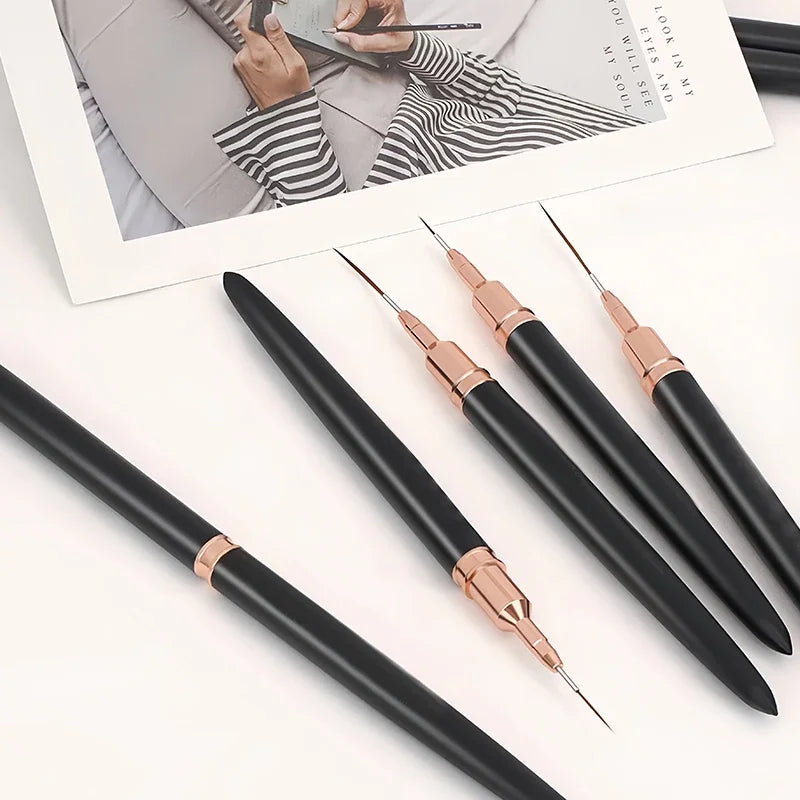 stripe nail art brushes, view 8 - MRSLM