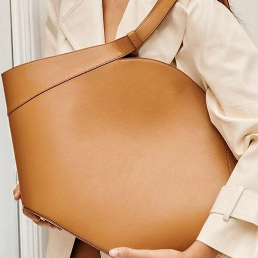 vegan leather oversized tote bag - MRSLM