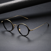 retro round frame glasses - MRSLM