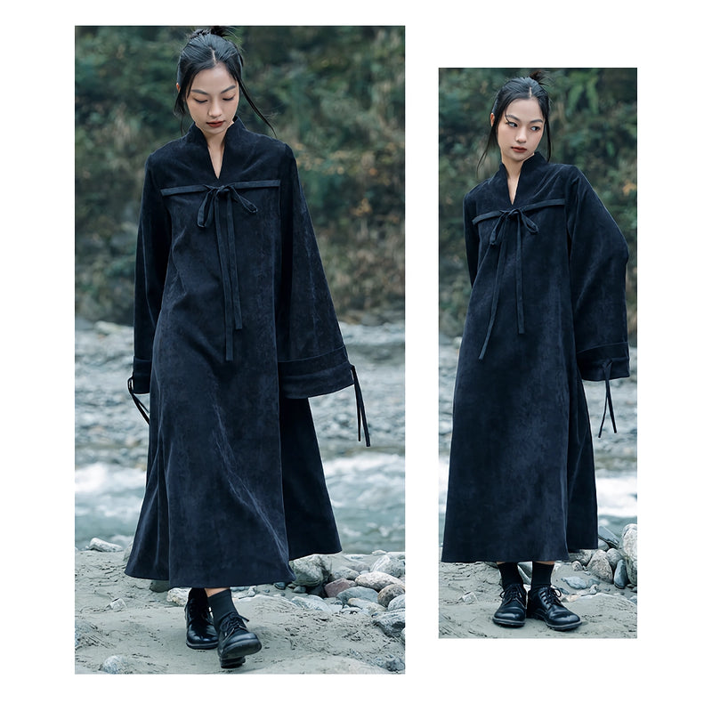 retro a-line dress, view 5 - MRSLM