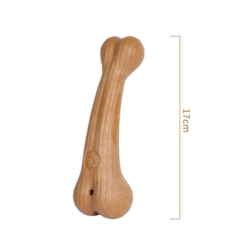 Pine wood dog chew toy, view 3 - MRSLM