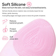 electric silicone face cleansing brush, view 6 - MRSLM