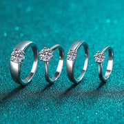 crown couple sterling silver ring - MRSLM