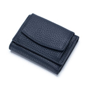 leather mini short wallet for women, view 18 - MRSLM