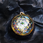 om totem crystal necklace - MRSLM