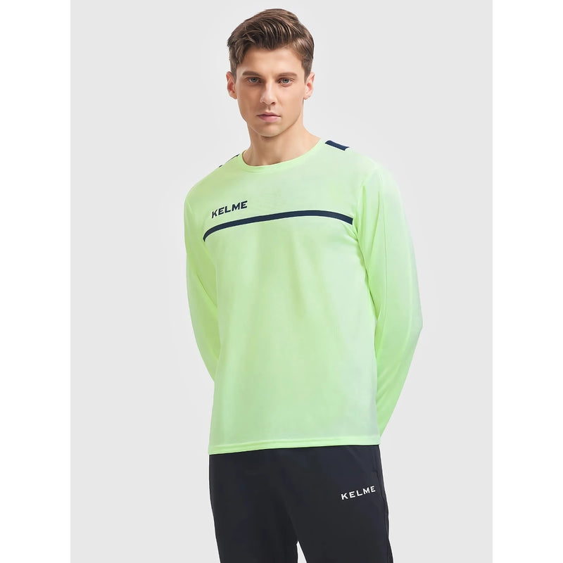 men's long sleeve football training top, view 8 - MRSLM