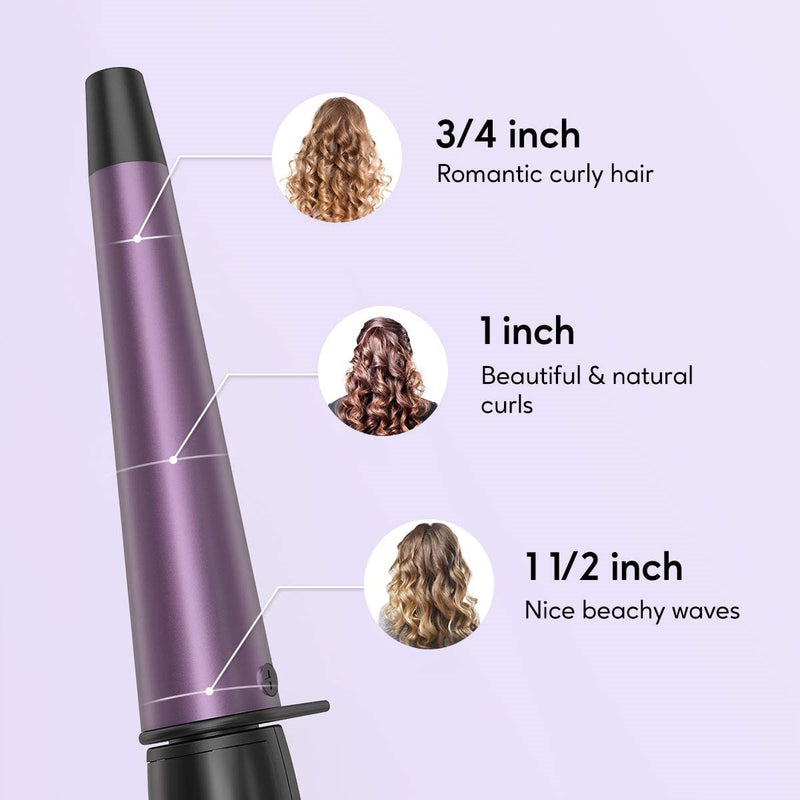 pro conical curling wand, view 4 - MRSLM