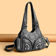 soft leather crossbody tote bag - MRSLM
