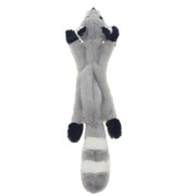 crinkle squeak plush dog toy, view 7 - MRSLM