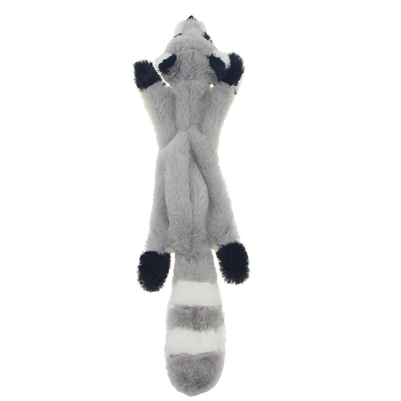 crinkle squeak plush dog toy, view 7 - MRSLM