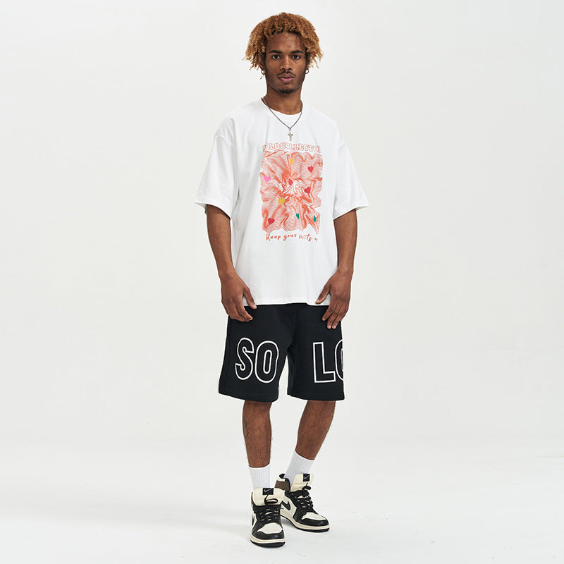 striped short-sleeve t-shirt, view 3 - MRSLM