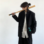 men's stand collar Zhongshan jacket, view 10 - MRSLM