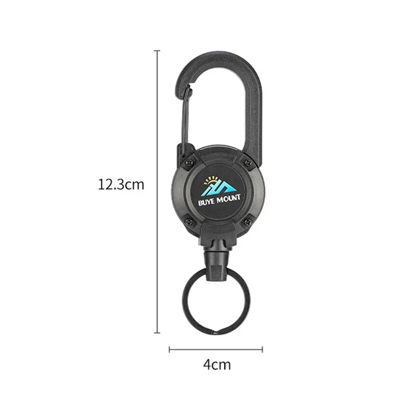 heavy duty retractable id badge reel, view 4 - MRSLM