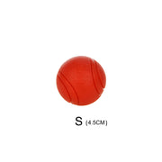 bouncy rubber dog training ball, view 4 - MRSLM