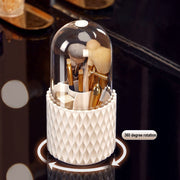 360 rotating makeup brush storage box, view 5 - MRSLM