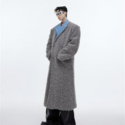 men's mid-length velvet coat - MRSLM