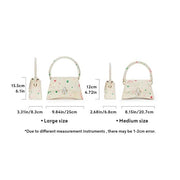 Half moon genuine leather handbag, view 12 - MRSLM