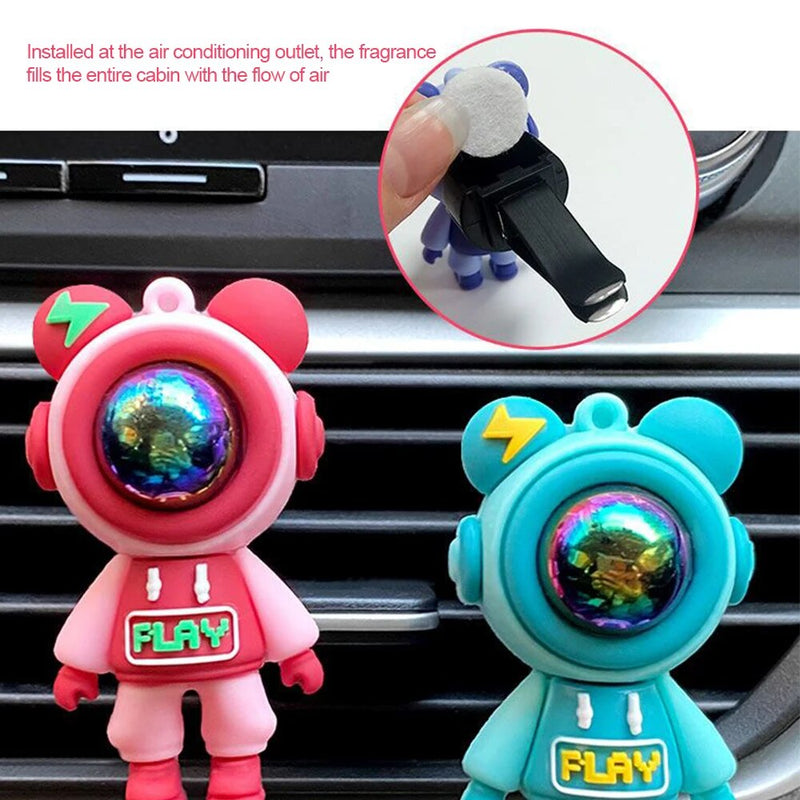 Astronaut car air freshener clip, view 10 - MRSLM