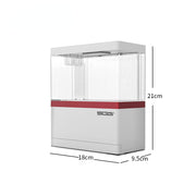 self-circulating mini fish tank, view 2 - MRSLM
