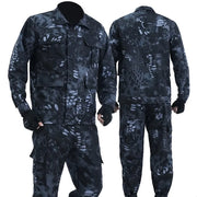 men's outdoor camouflage suit, view 4 - MRSLM