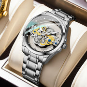 double-sided skeleton automatic watch, view 2 - MRSLM