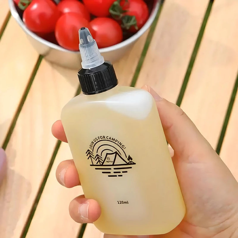 camping seasoning bottle oil dispenser, view 3 - MRSLM