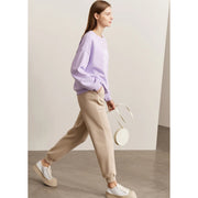 women's straight ankle-length sweatpants, view 6 - MRSLM