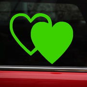 reflective love heart decals - MRSLM