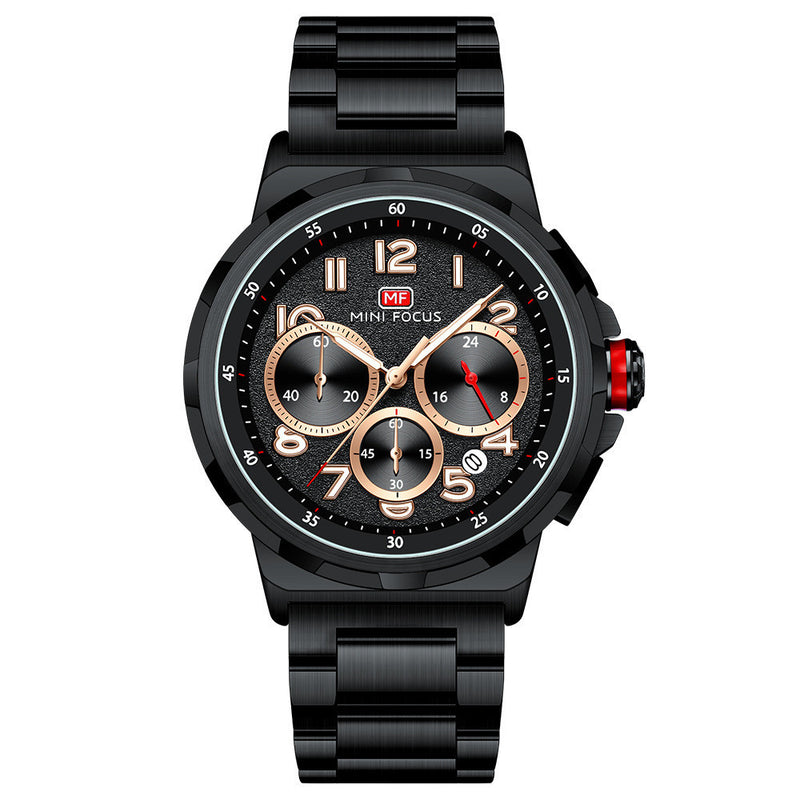 men's business quartz watch, view 2 - MRSLM