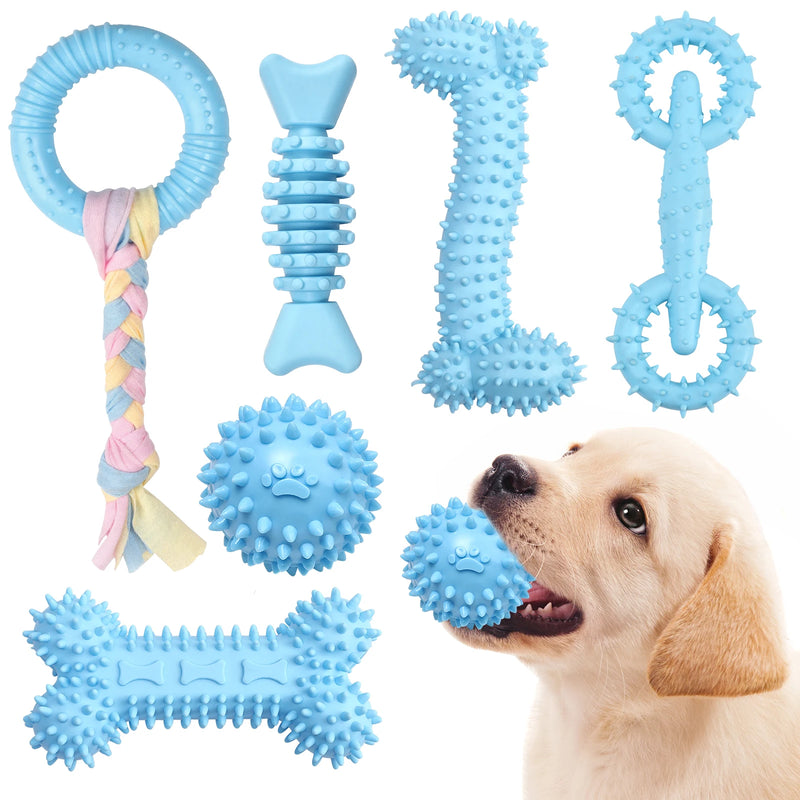 interactive dog chew toy set, view 4 - MRSLM