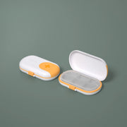 portable travel pill case with cutter, view 7 - MRSLM