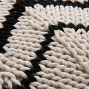 hand crochet chunky knit throw pillow, view 10 - MRSLM