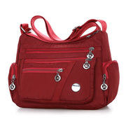 women's multi-pocket nylon crossbody bag, view 14 - MRSLM