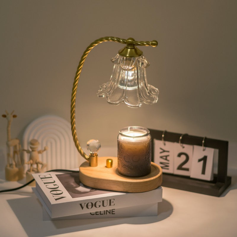 retro wax melting candle warmer lamp, view 7 - MRSLM