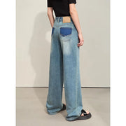 retro wide-leg jeans, view 4 - MRSLM