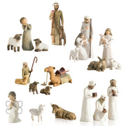 nativity manger set, view 3 - MRSLM