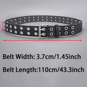 unisex double hole belt, view 9 - MRSLM