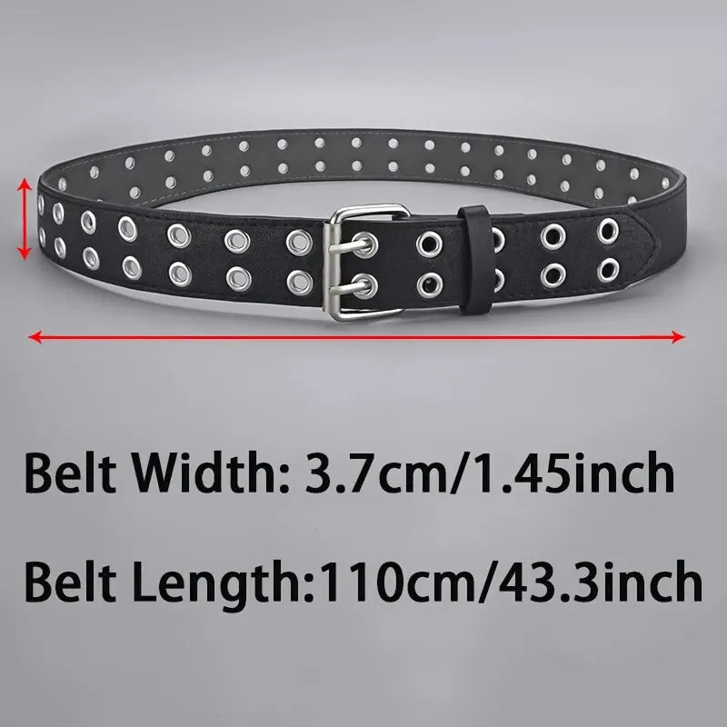 unisex double hole belt, view 9 - MRSLM