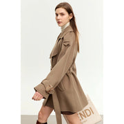 women's mid-length wool coat, view 7 - MRSLM